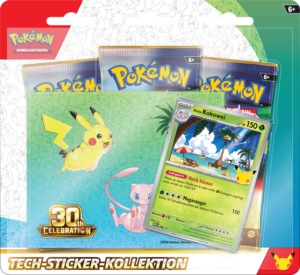 Pokémon 30 Jahre - Tech-Sticker-Kollektion Alola-Kokowei