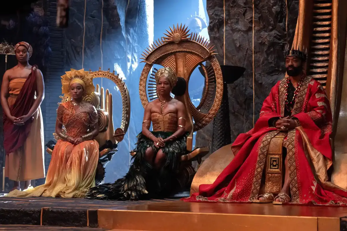 Szene im Thronsaal von Children of Blood and Bone