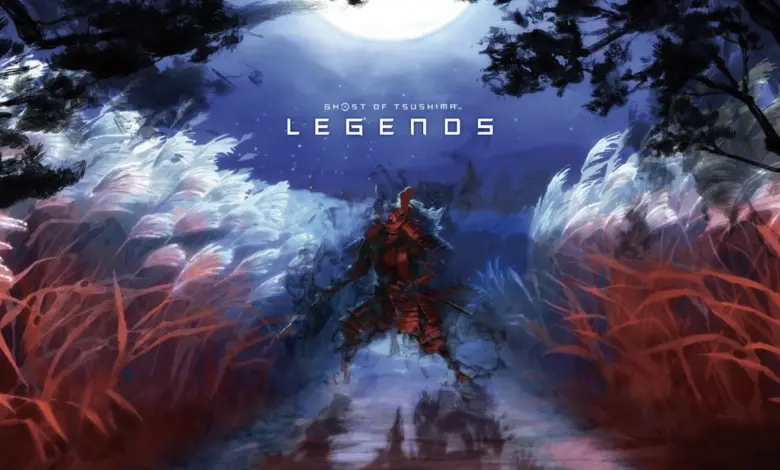 ghost of tsushima: legends anime titelbild