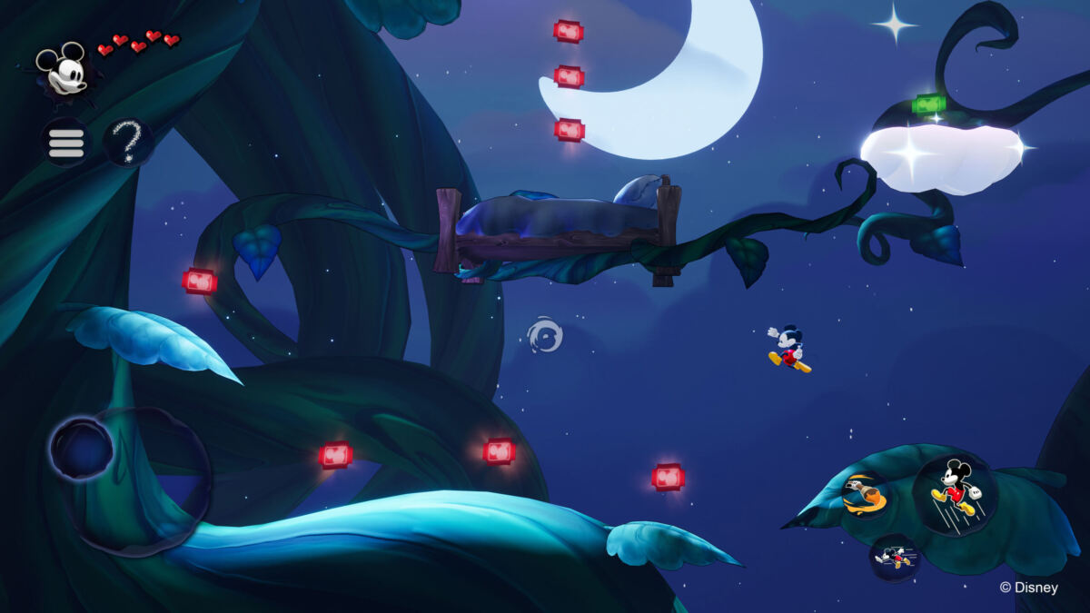 Screenshot aus dem Spiel Disney Epic Mickey Rebrushed