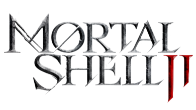 Mortal Shell II Logo in Metalloptik