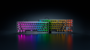 Ein Pressefoto der Razer Huntsman V3 HE Magnetic 8KHZ Tastatur - Line
